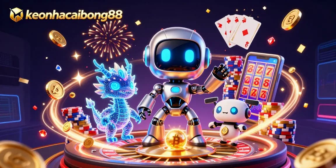 Engage with keonhacaibong88 in thrilling casino adventures with vibrant 3D elements.
