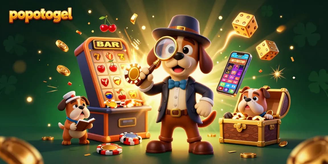 Experience popotogel thrills in this vibrant casino scene featuring dynamic characters and exciting game elements.
