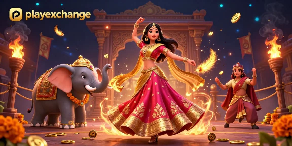 Experience thrilling playexchange casino adventures featuring vibrant visuals and dynamic game elements.