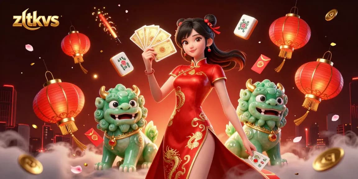 Experience the excitement of zltkvs casino with vibrant gaming elements and a rich cultural theme.