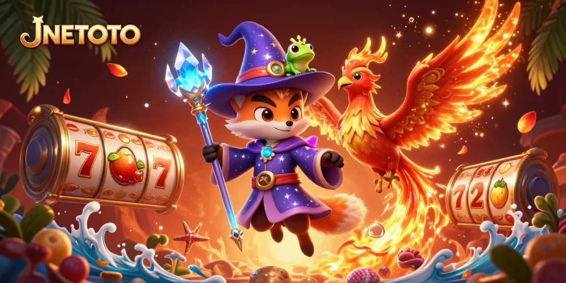 Menggunakan JNETOTO untuk mendapatkan jackpot dengan karakter slot dan simbol keberuntungan yang menakjubkan.