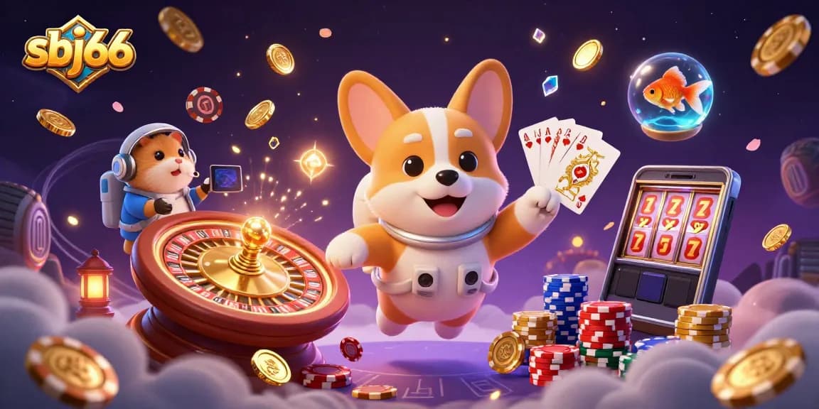 Experience thrilling adventures at sbj66 Casino, where vibrant coins and exciting games come alive!