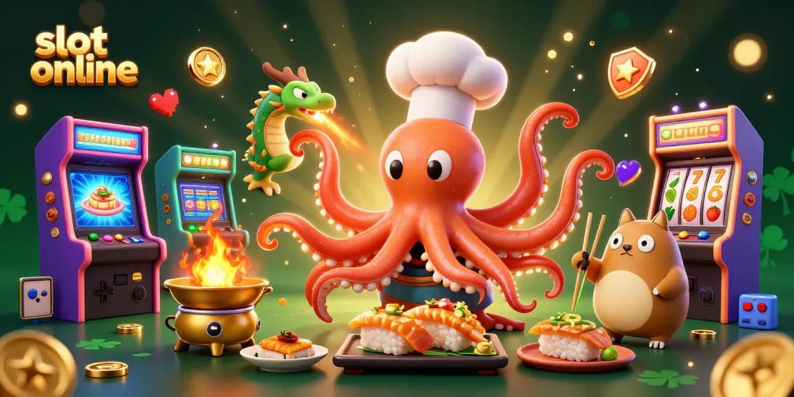 Engage with the vibrant world of slot online gaming featuring dynamic characters and colorful game elements.