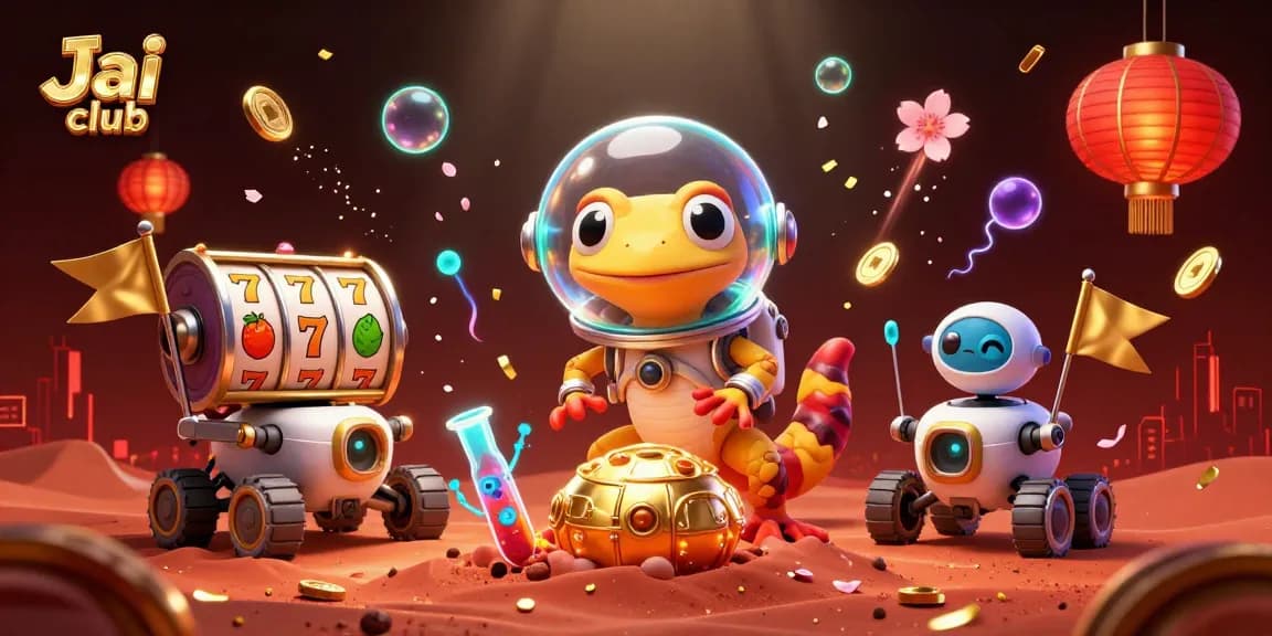 Experience thrilling gameplay with Jai club's vibrant Martian casino adventure and slot games excitement.