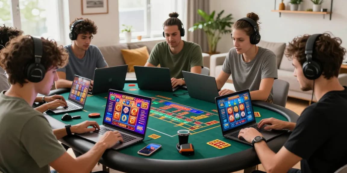 Pengguna vegas123 bermain slot online dengan suasana ceria dan interaktif.