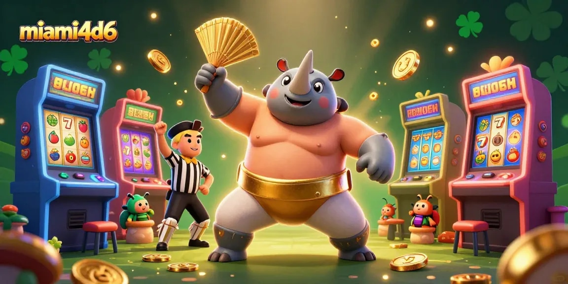 Engage with miami4d6 as the sumo champion beetle dominates the casino scene with golden jackpots.