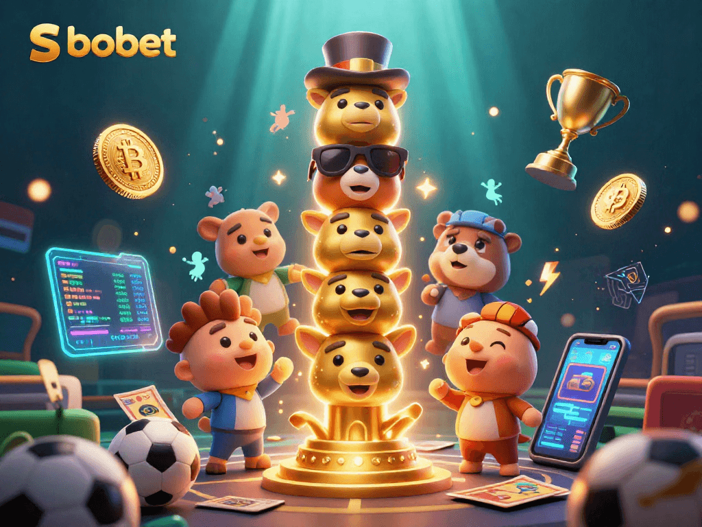 Bet on sbobet with engaging sports betting elements and vibrant visuals.