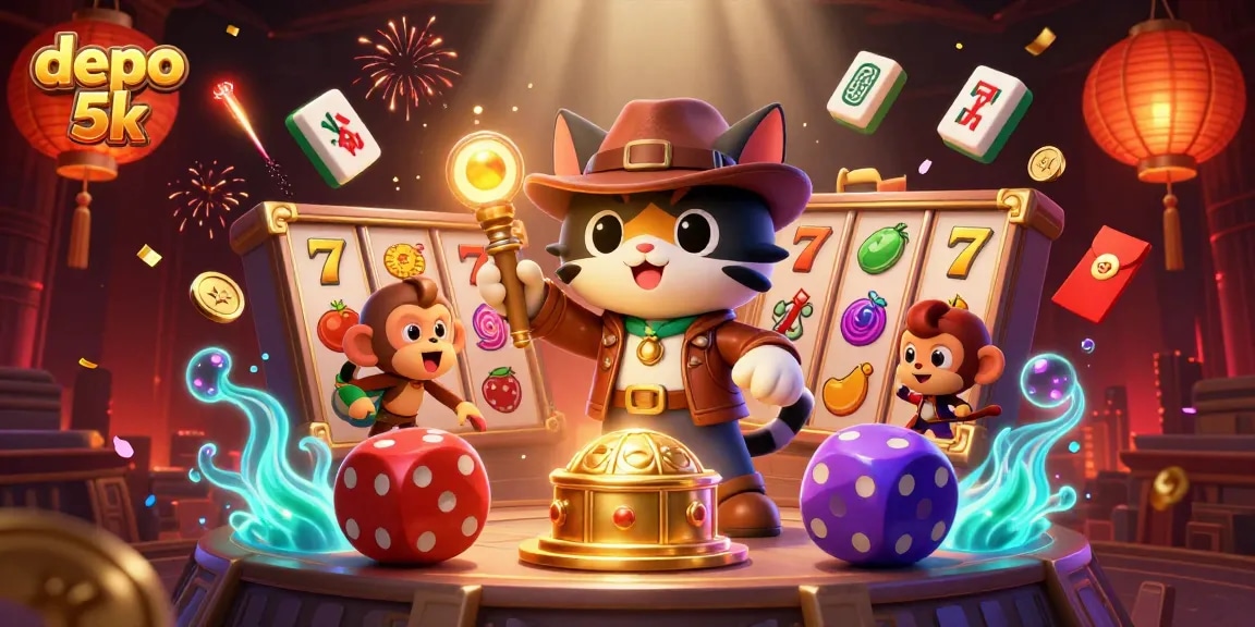 Menangkan permainan slot gacor di depo 5k dengan peluang tinggi dan deposit mudah.