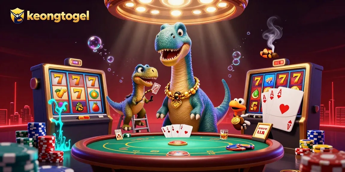 Engage with keongtogel's online slots featuring dynamic characters and vibrant gaming elements.