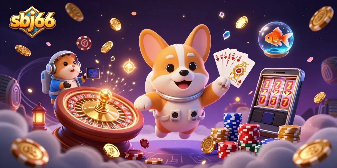 Experience thrilling adventures at sbj66 Casino, where vibrant coins and exciting games come alive!