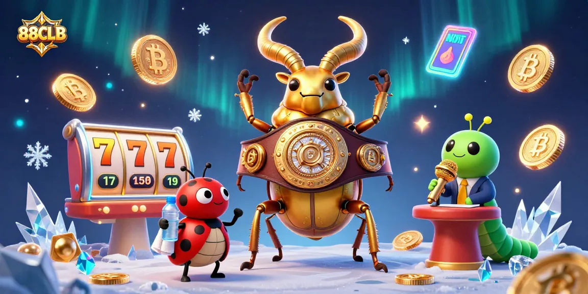 Experience the excitement of 88CLB with vibrant slot reels and dynamic casino atmosphere.