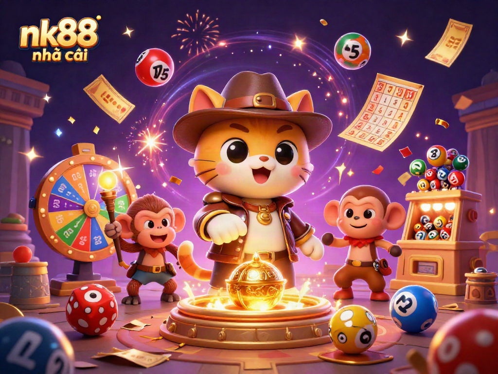 Celebrate wins with nk88 nhà cái as an archaeologist cat discovers casino treasures in a dynamic scene.