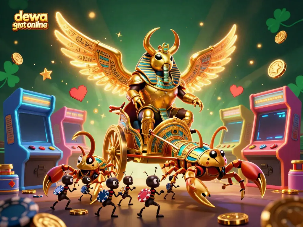 Mainkan dewa slot gacor online dengan slot bertema arcade dan elemen menarik lainnya.