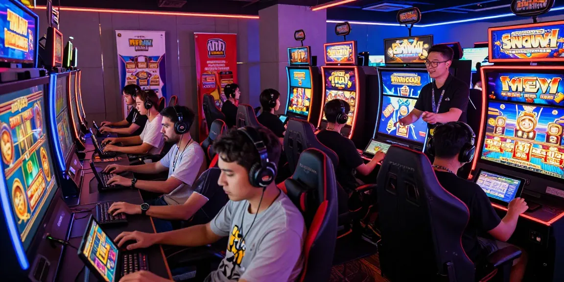 Pengalaman bermain di cipung138 dengan pemain yang terlibat di lingkungan gaming modern dan energik.