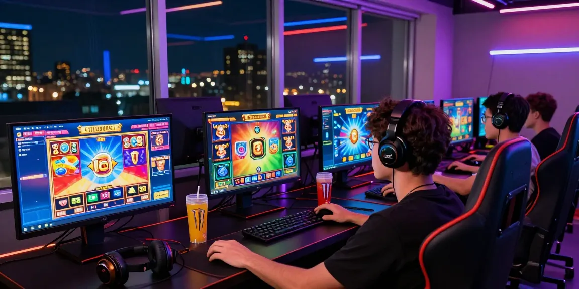 Slot88 pengalaman bermain game dengan antarmuka menarik dan suasana gamer yang penuh semangat.