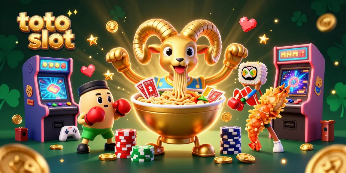 Engage with the thrilling toto slot experience featuring vibrant casino characters and game elements.