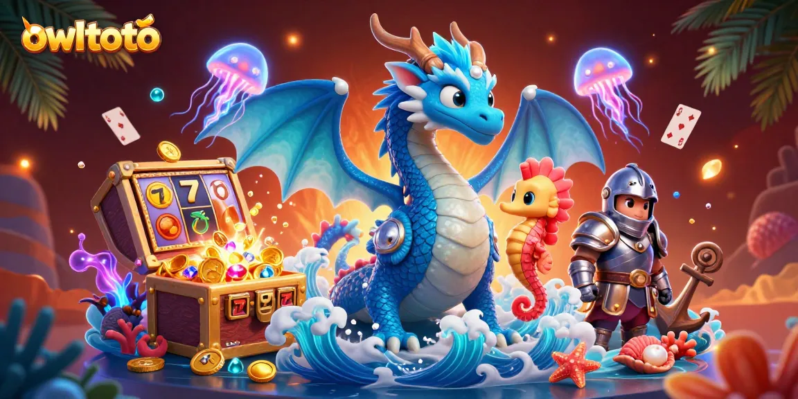 Experience exhilarating gameplay with the owltoto online slots and casino treasures in a vibrant, dynamic scene.