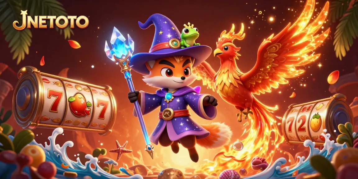 Menggunakan JNETOTO untuk mendapatkan jackpot dengan karakter slot dan simbol keberuntungan yang menakjubkan.