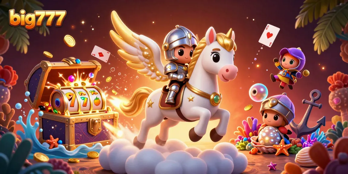 Engage in exciting wins with big777 playing slots and exploring treasures in a vibrant casino fantasy