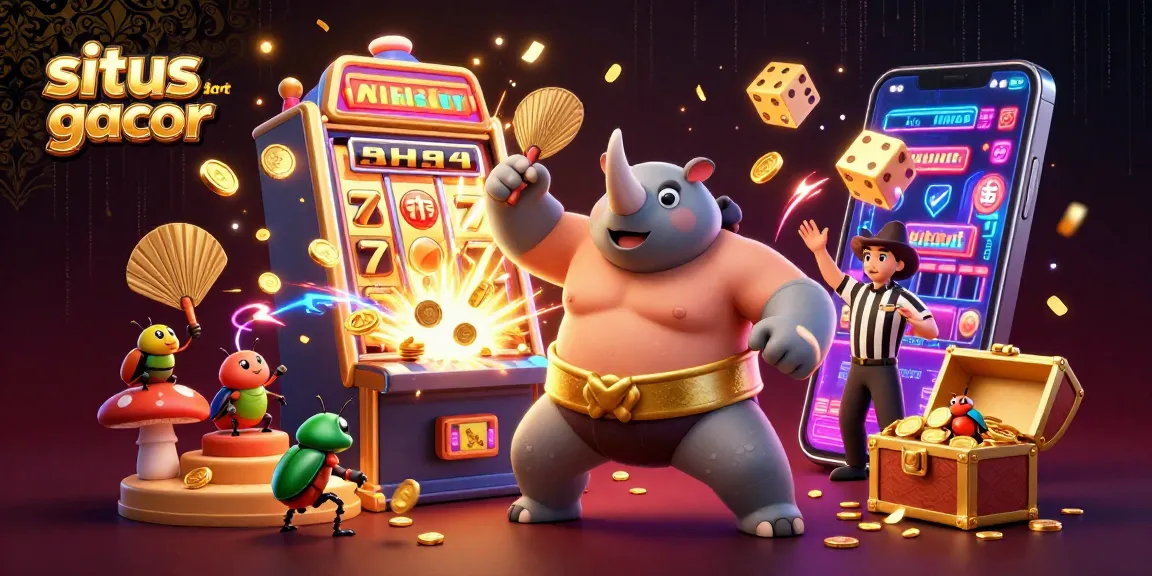 Experience exciting wins on situs slot gacor with vibrant electronic gaming arcade scene.