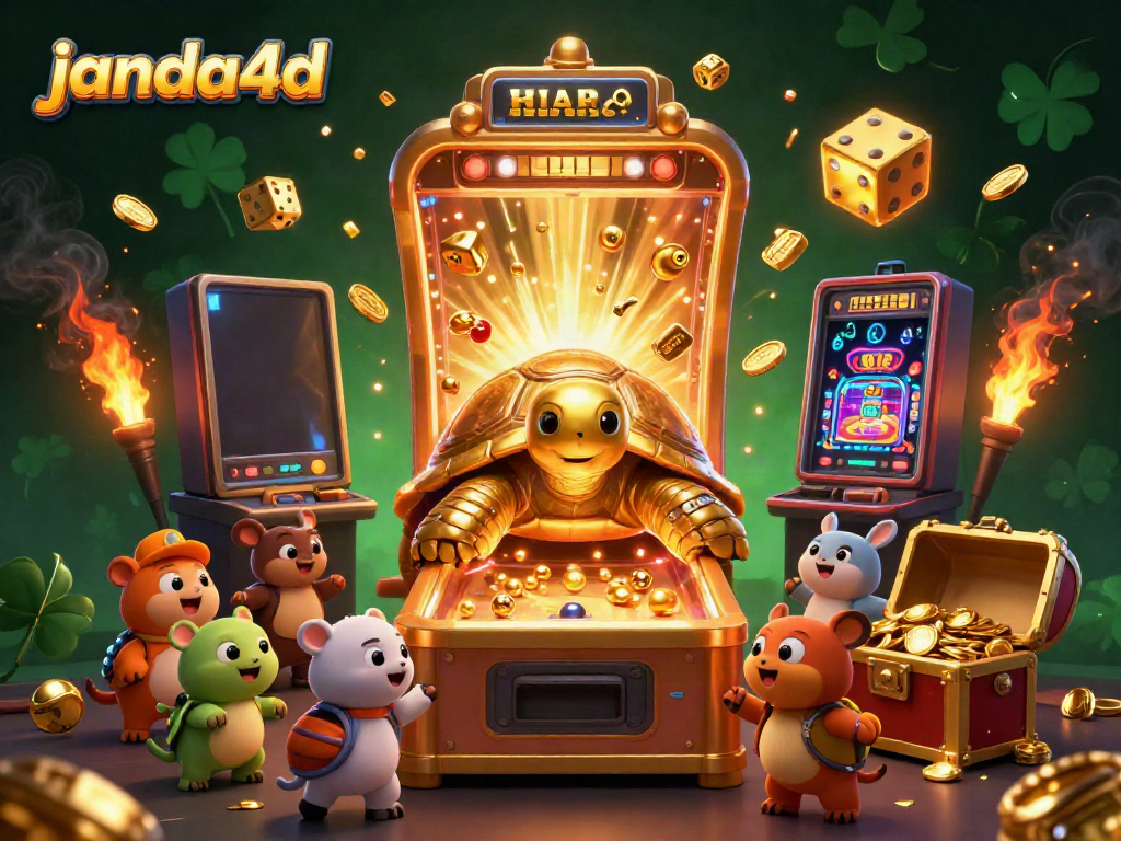 Permainan janda4d memperlihatkan jackpot slot dengan karakter kartun interaktif yang menarik.