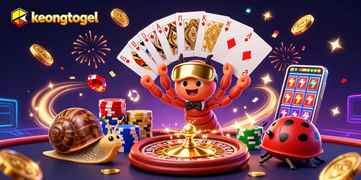 Join the action at keongtogel with a vibrant casino scene filled with excitement and winnings.