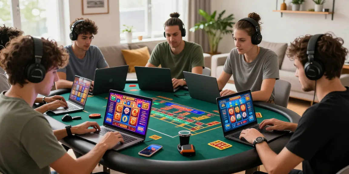 Pengguna vegas123 bermain slot online dengan suasana ceria dan interaktif.