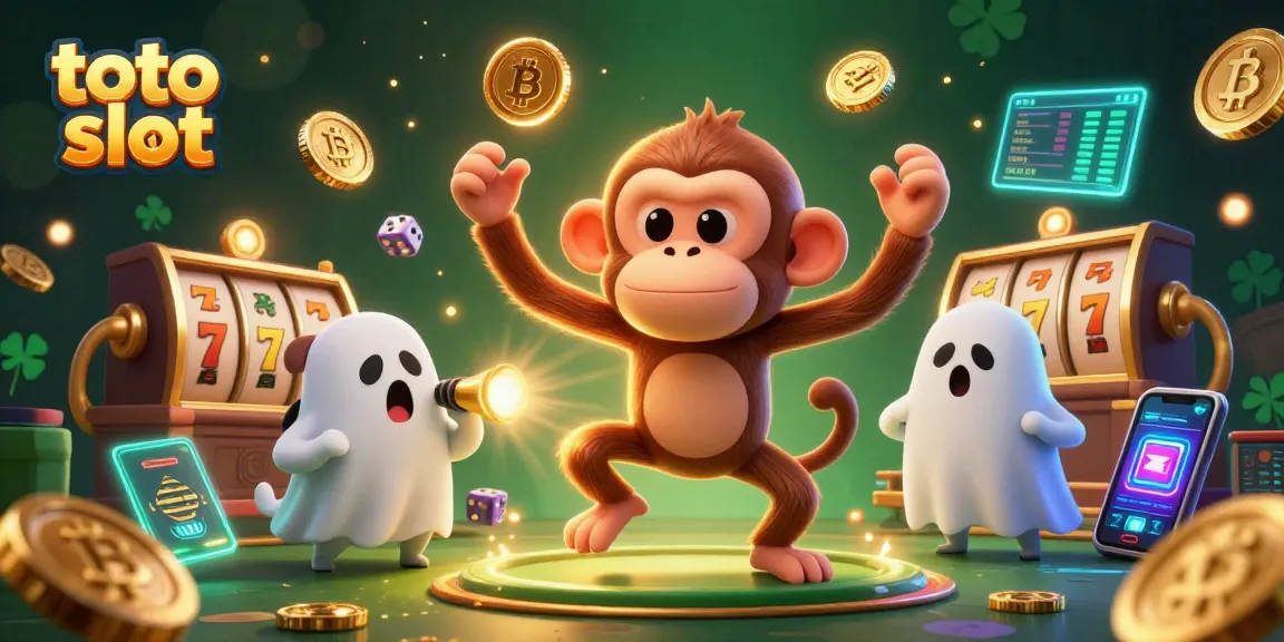 Engage in thrilling toto slot adventures with vibrant characters and captivating casino elements.