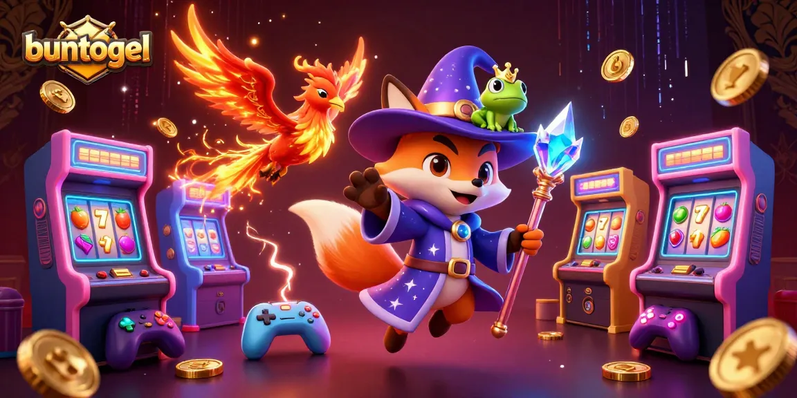 Experience thrilling gameplay with buntogel's unique lottery features and exciting slot symbols.