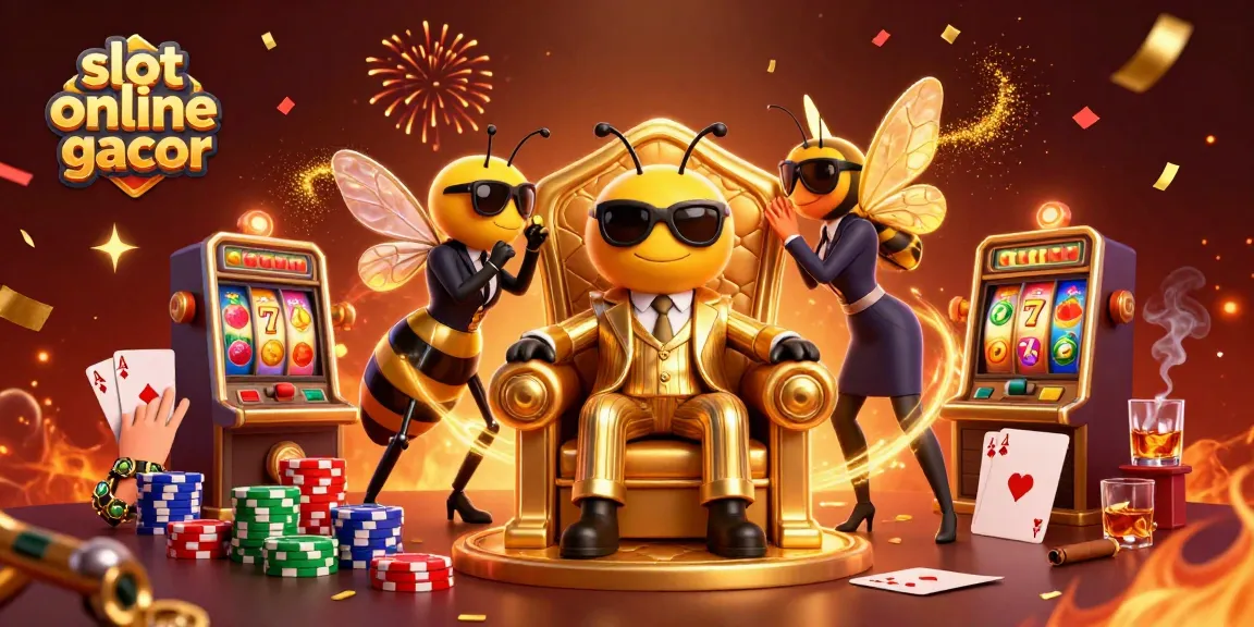 Permainan slot online gacor memukau dengan karakter unik di dunia kasino 3D yang penuh warna.