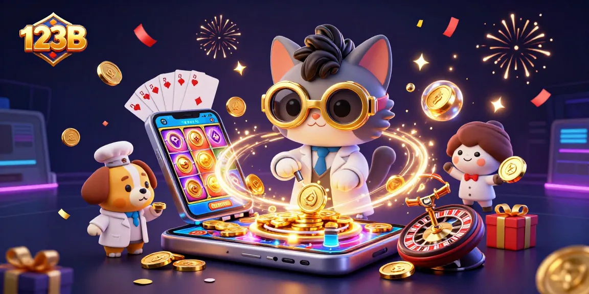 Engage in exciting gameplay at 123B with vibrant slot games and golden winnings.