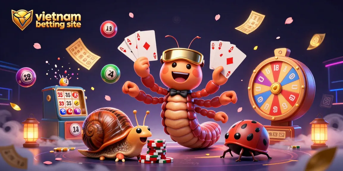 Experience the thrill of winning at the vietnam betting site with dynamic 3D illustrations of gaming excitement.